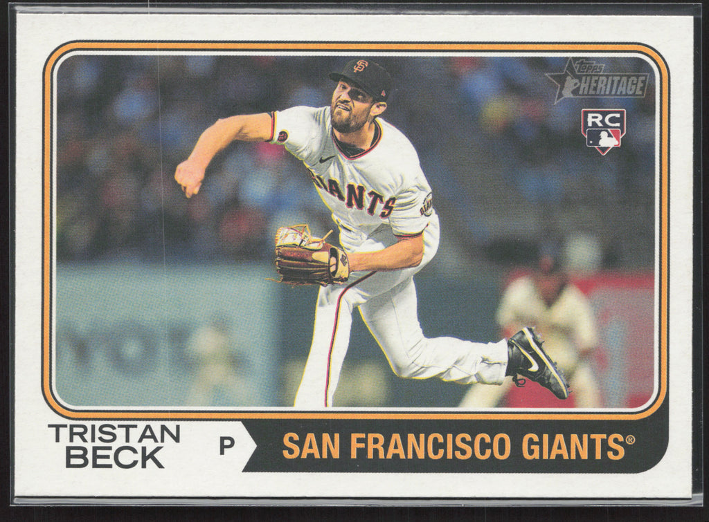2023 Topps Heritage #683 Tristan Beck