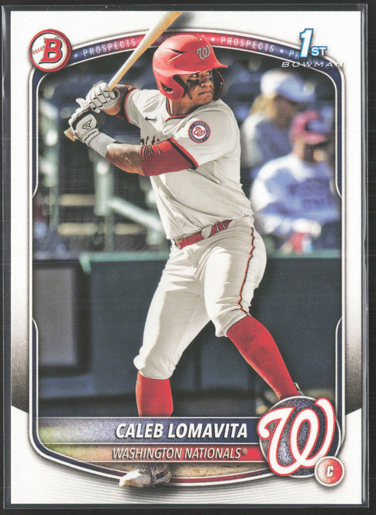 2025 Bowman #BP-120 Caleb Lomavita Prospects