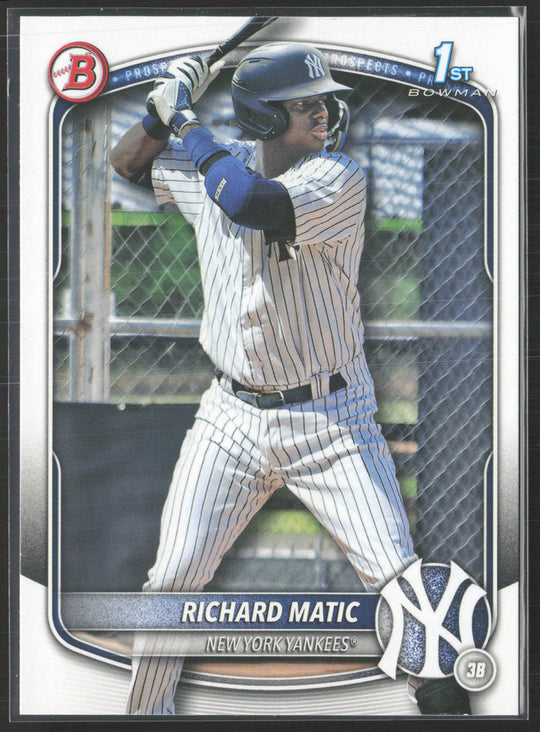2025 Bowman #BP-71 Richard Matic Prospects