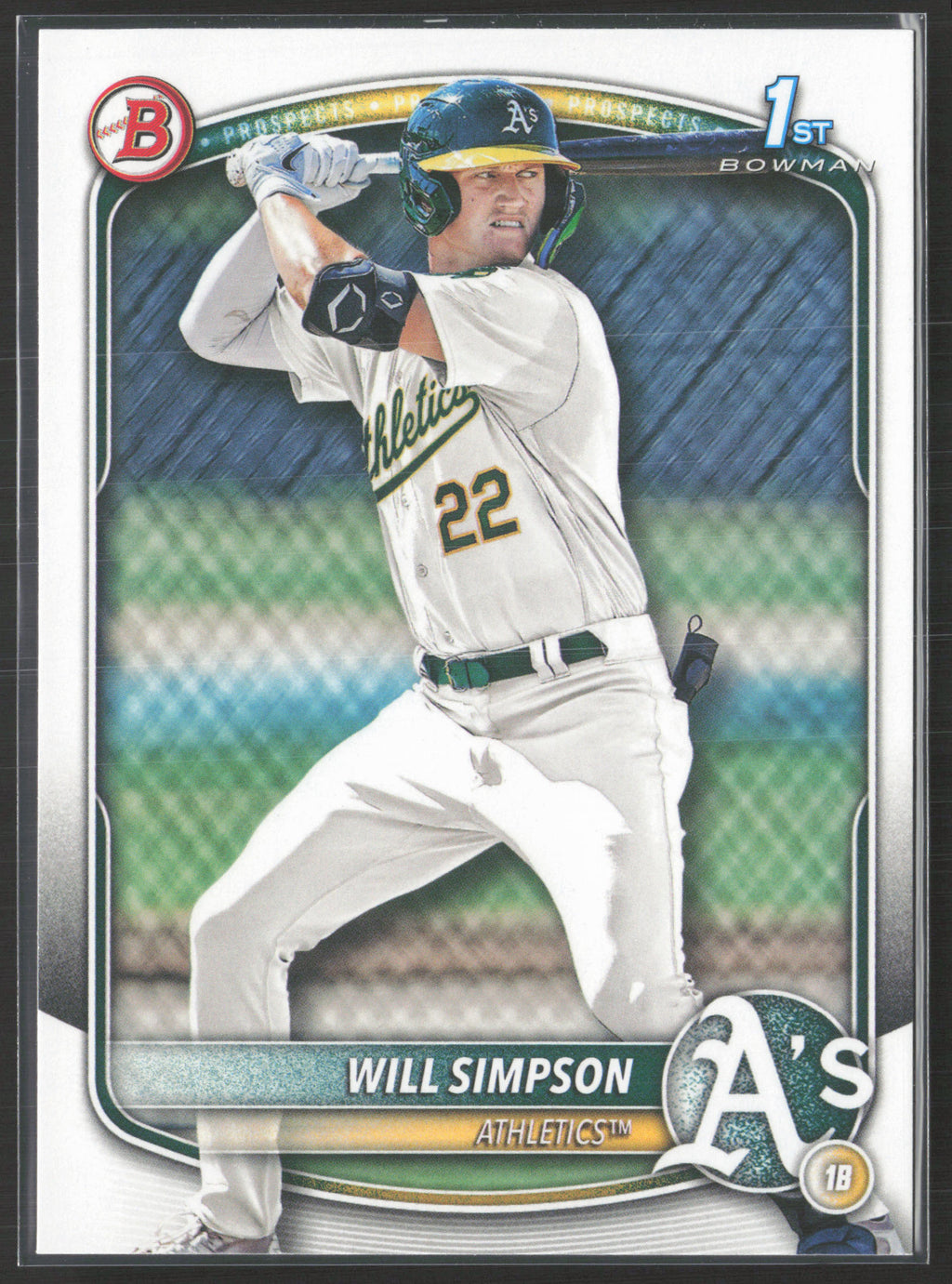 2025 Bowman #BP-35 Will Simpson Prospects