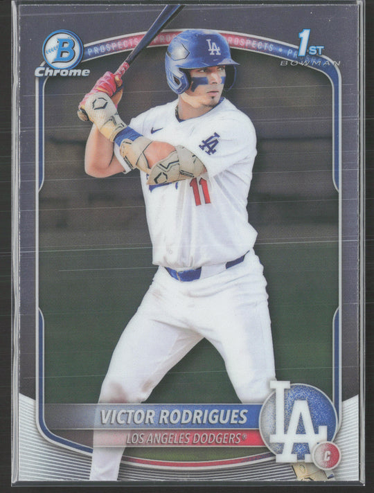 2025 Bowman #BCP-45 Victor Rodrigues Chrome Prospects