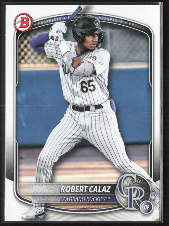 2025 Bowman #BP-40 Robert Calaz Prospects