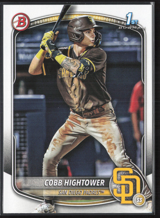 2025 Bowman #BP-104 Cobb Hightower Prospects