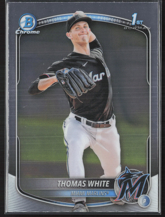 2025 Bowman #BCP-69 Thomas White Chrome Prospects