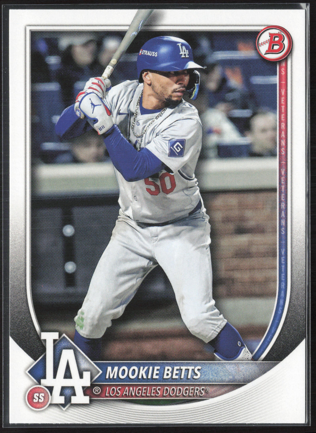 2025 Bowman #16 Mookie Betts