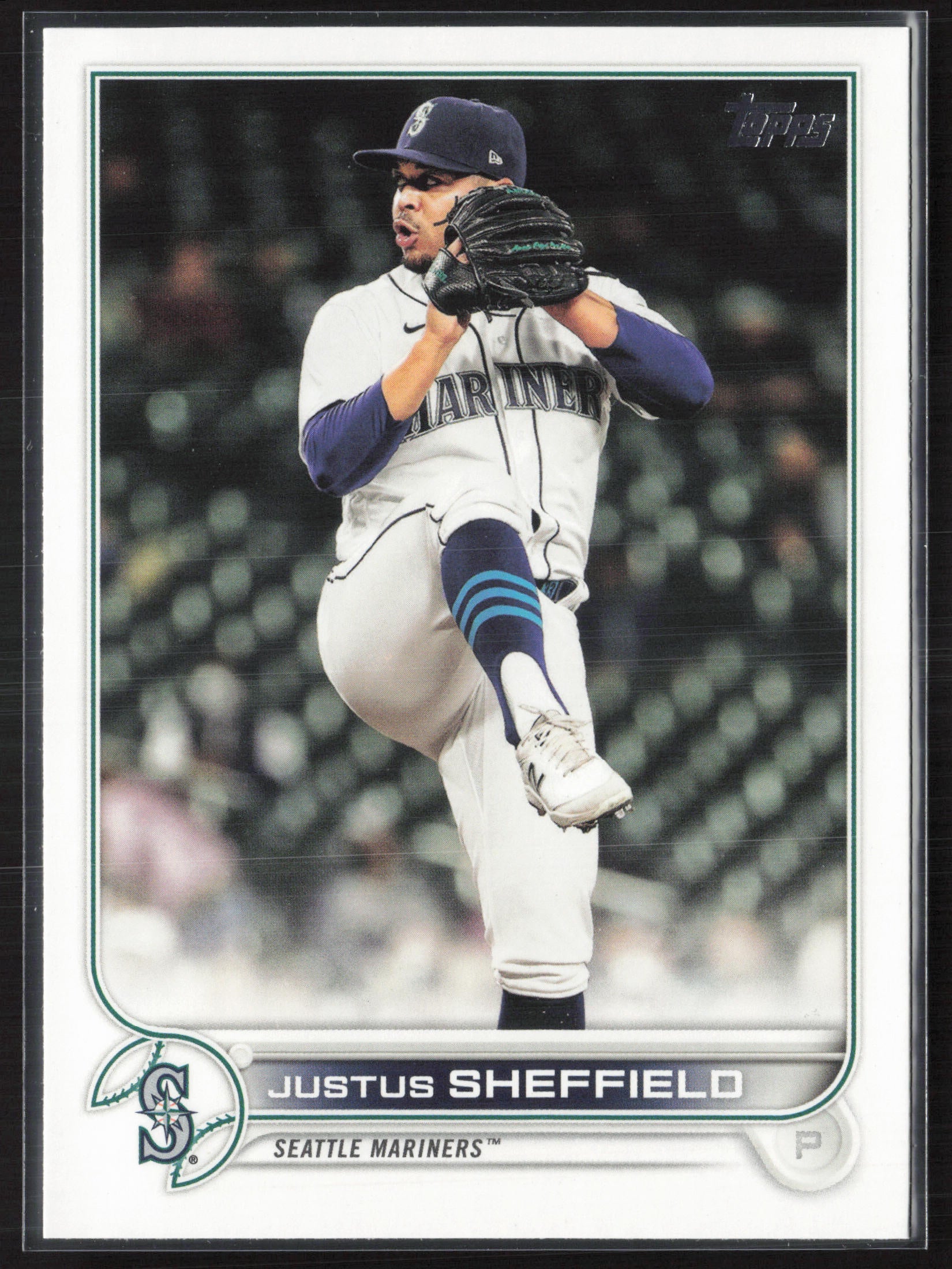 2022 Topps #587 Justus Sheffield
