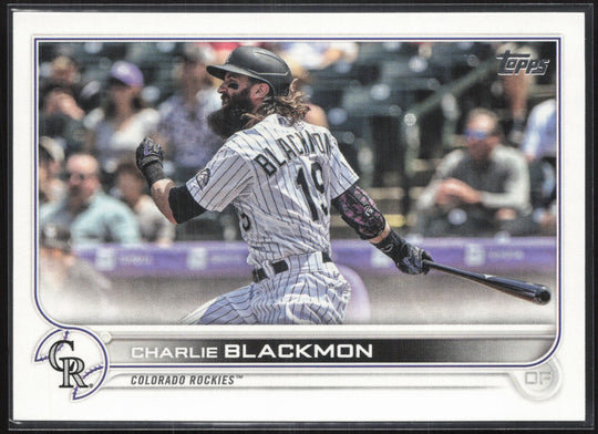 2022 Topps #352 Charlie Blackmon