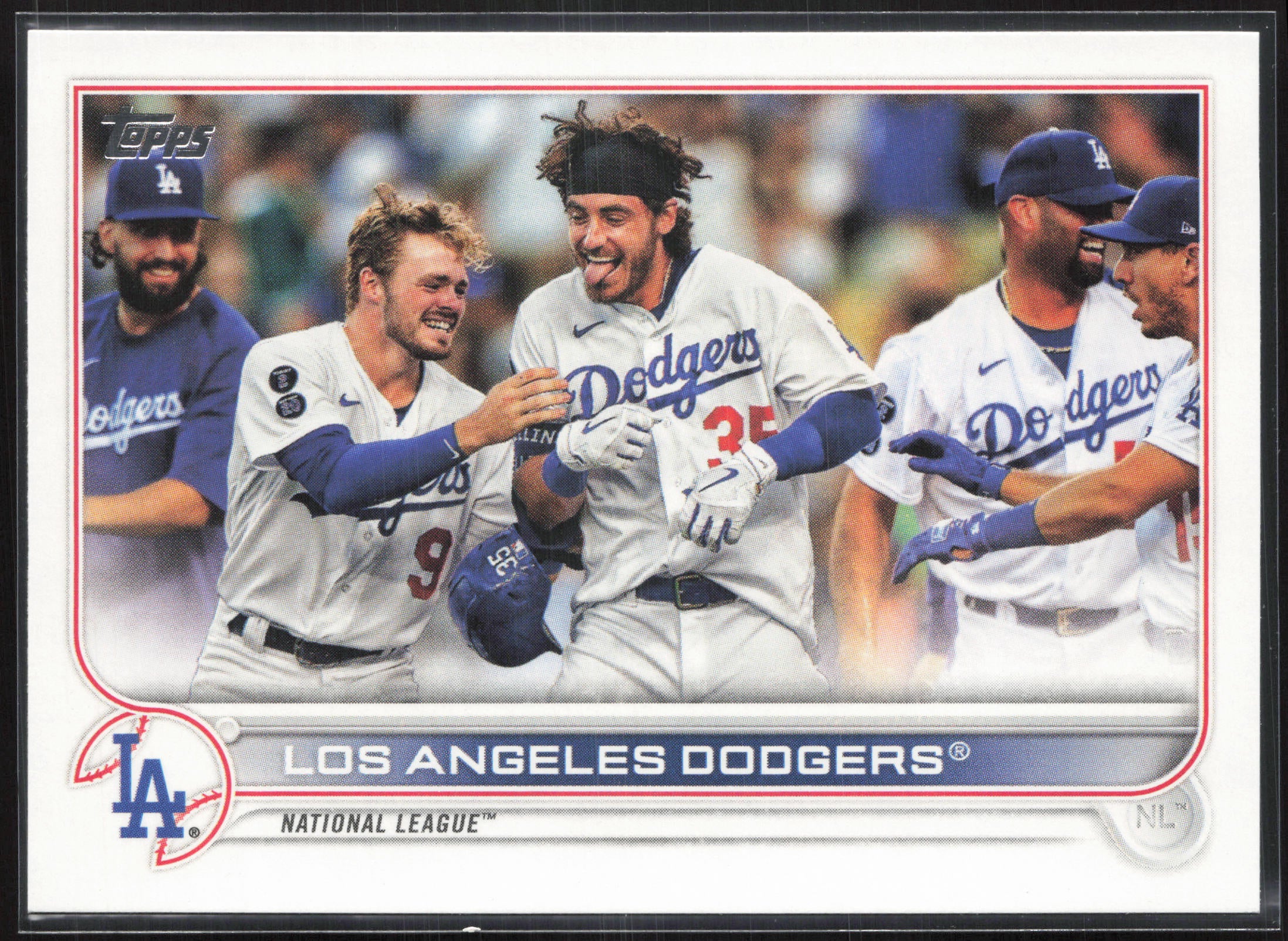 2022 Topps #469 Los Angeles Dodgers