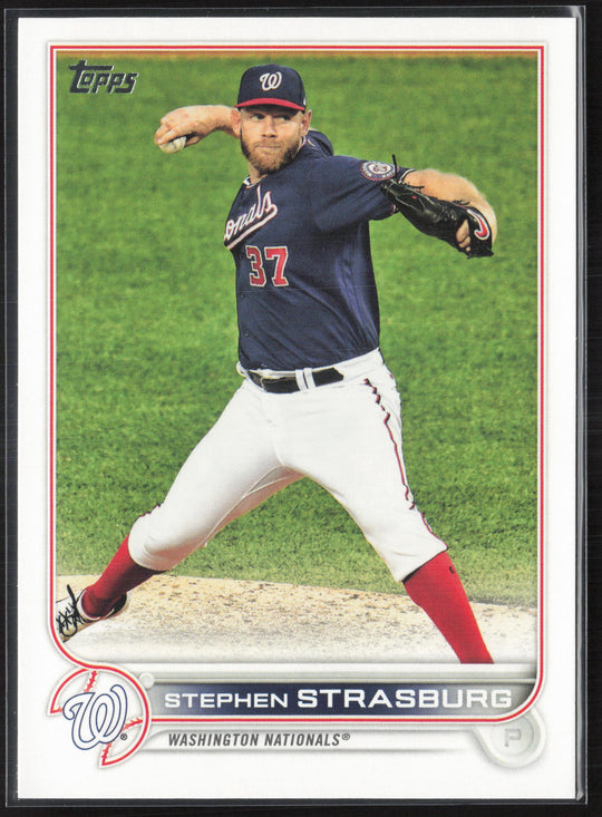 2022 Topps #492 Stephen Strasburg