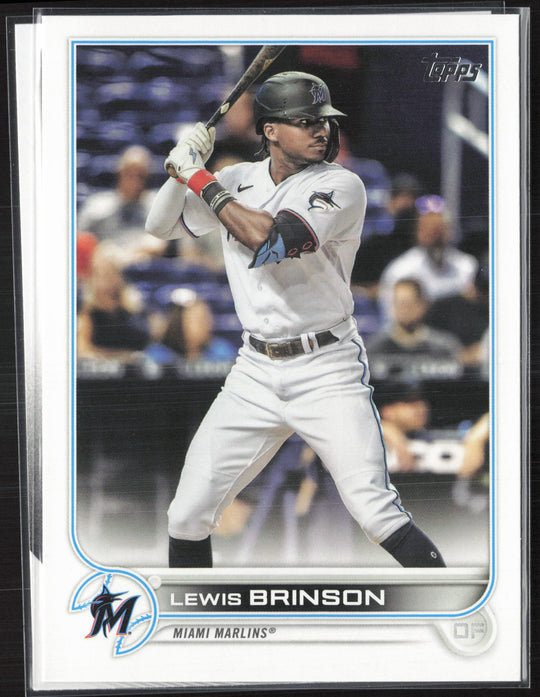 2022 Topps #638 Lewis Brinson