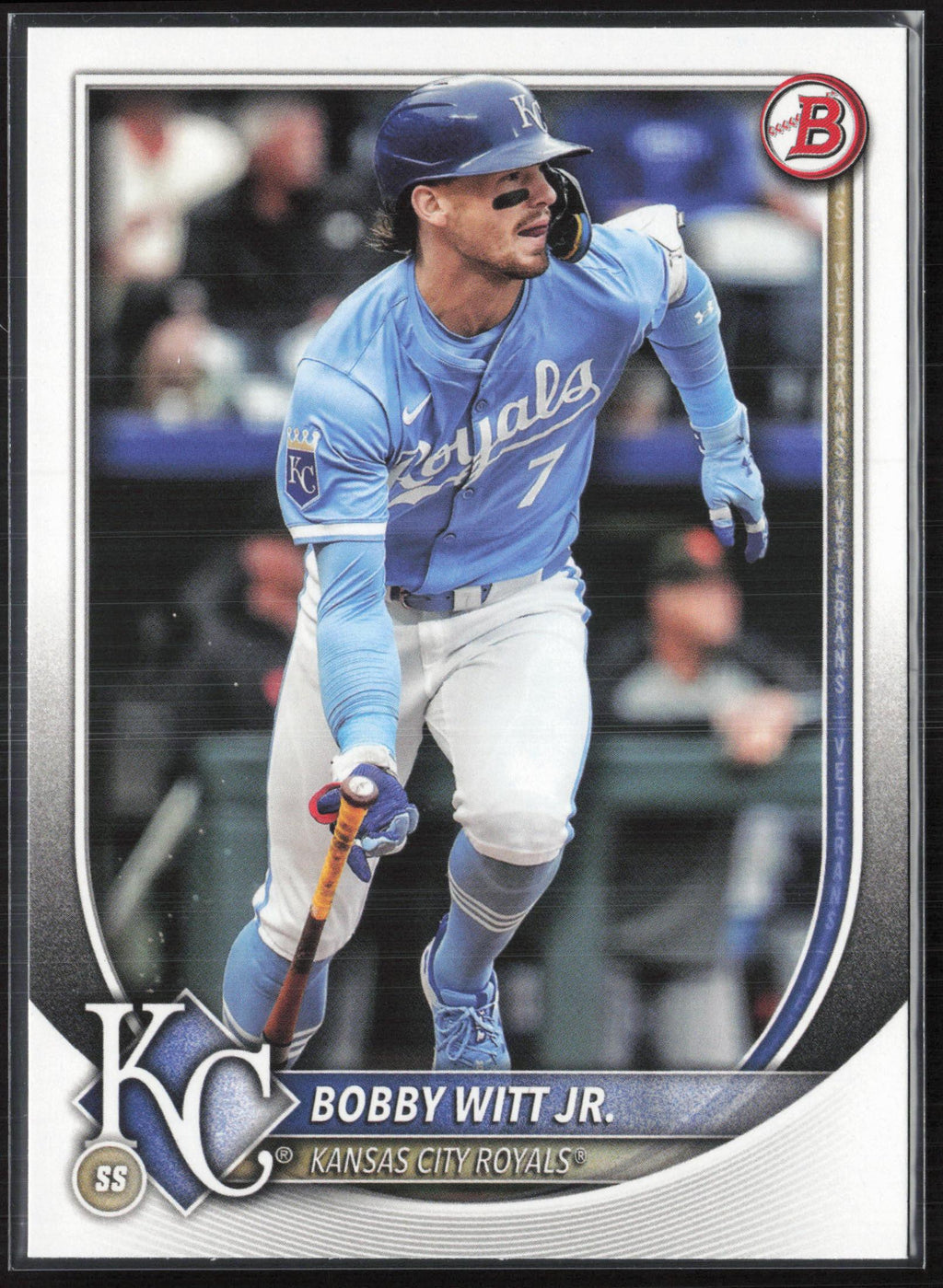 2025 Bowman #7 Bobby Witt Jr. Pink