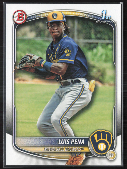 2025 Bowman #BP-38 Luis Pena Prospects