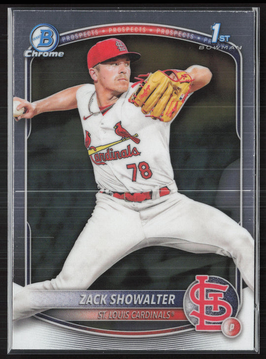 2025 Bowman #BCP-74 Zack Showalter Chrome Prospects