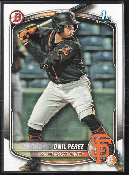 2025 Bowman #BP-134 Onil Perez Prospects