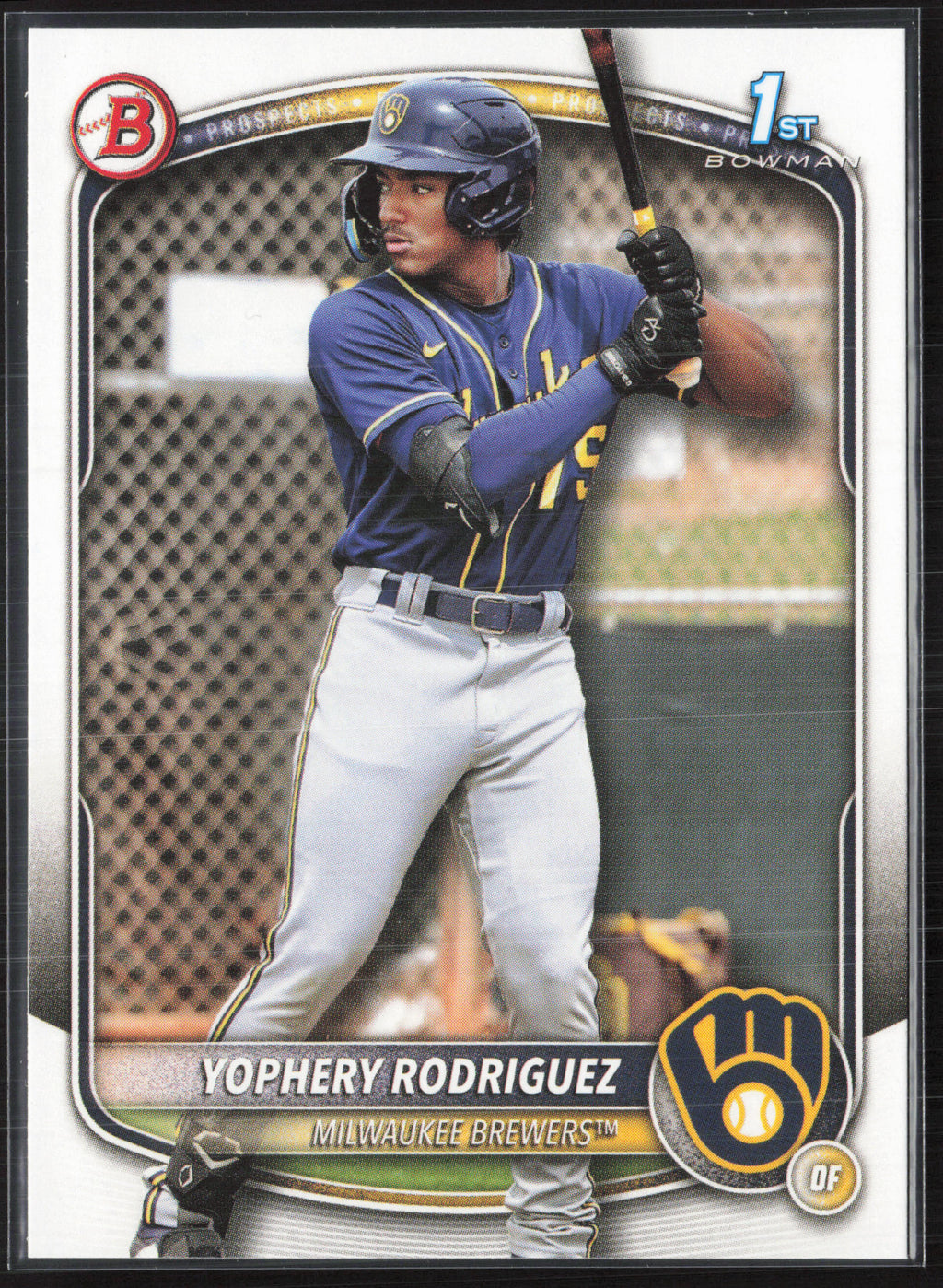 2025 Bowman #BP-36 Yophery Rodriguez Prospects