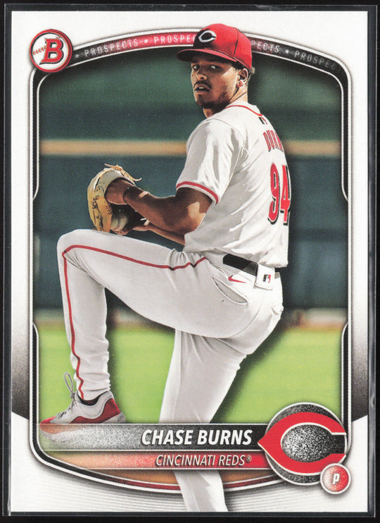 2025 Bowman #BP-122 Chase Burns Prospects