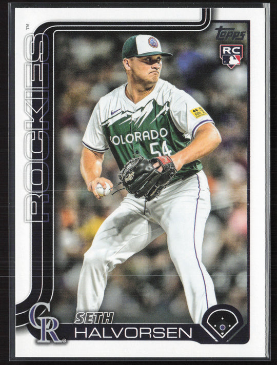 2025 Topps #597 Seth Halvorsen