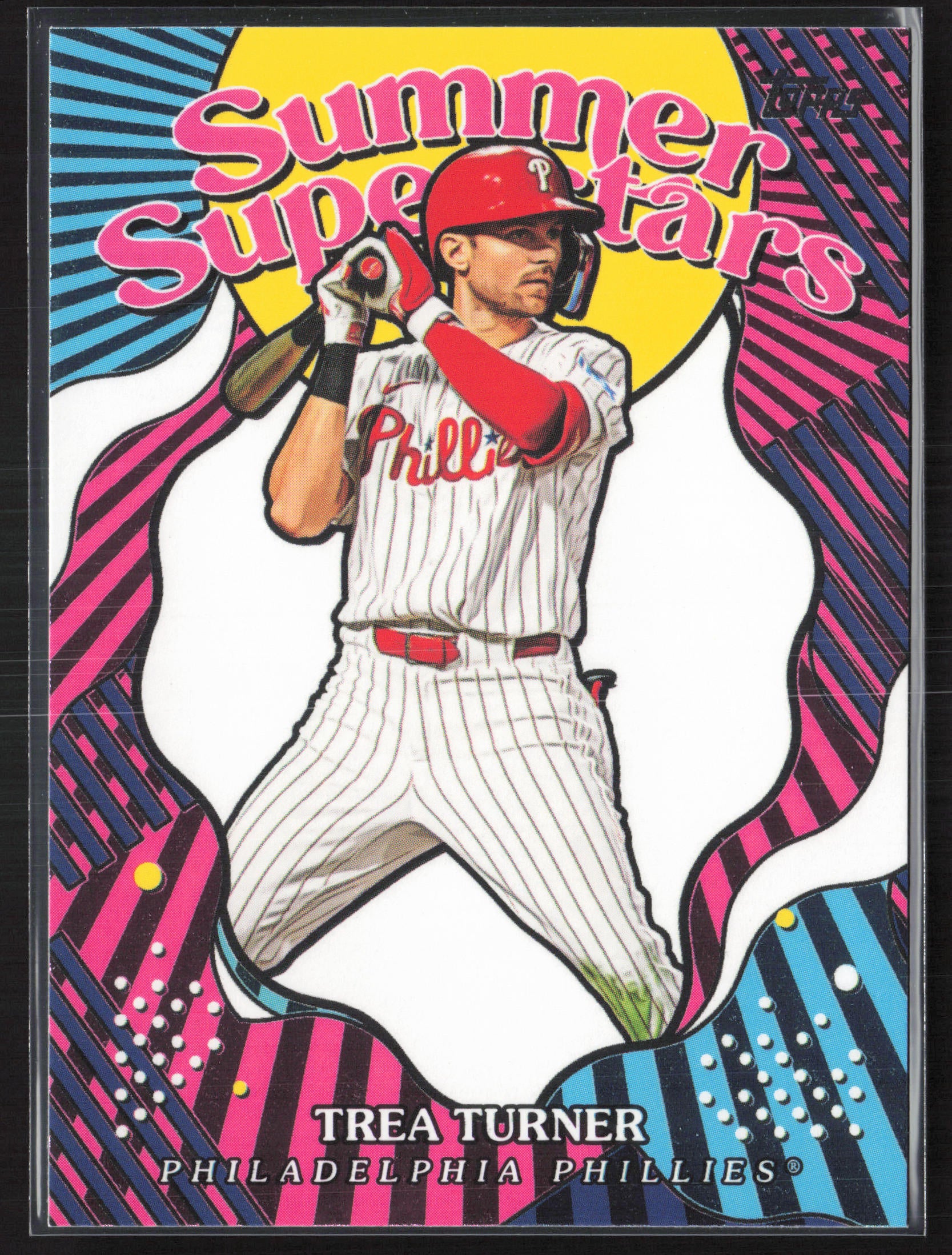 2025 Topps #SS-32 Trea Turner Summer Superstars