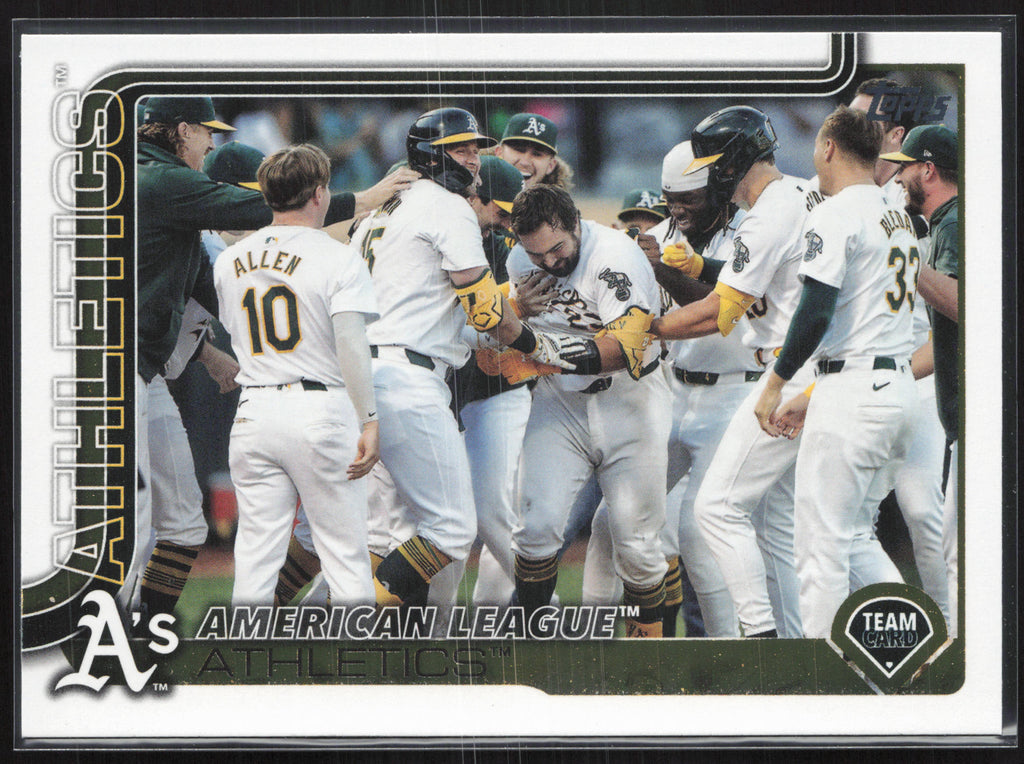2025 Topps #594 Athletics