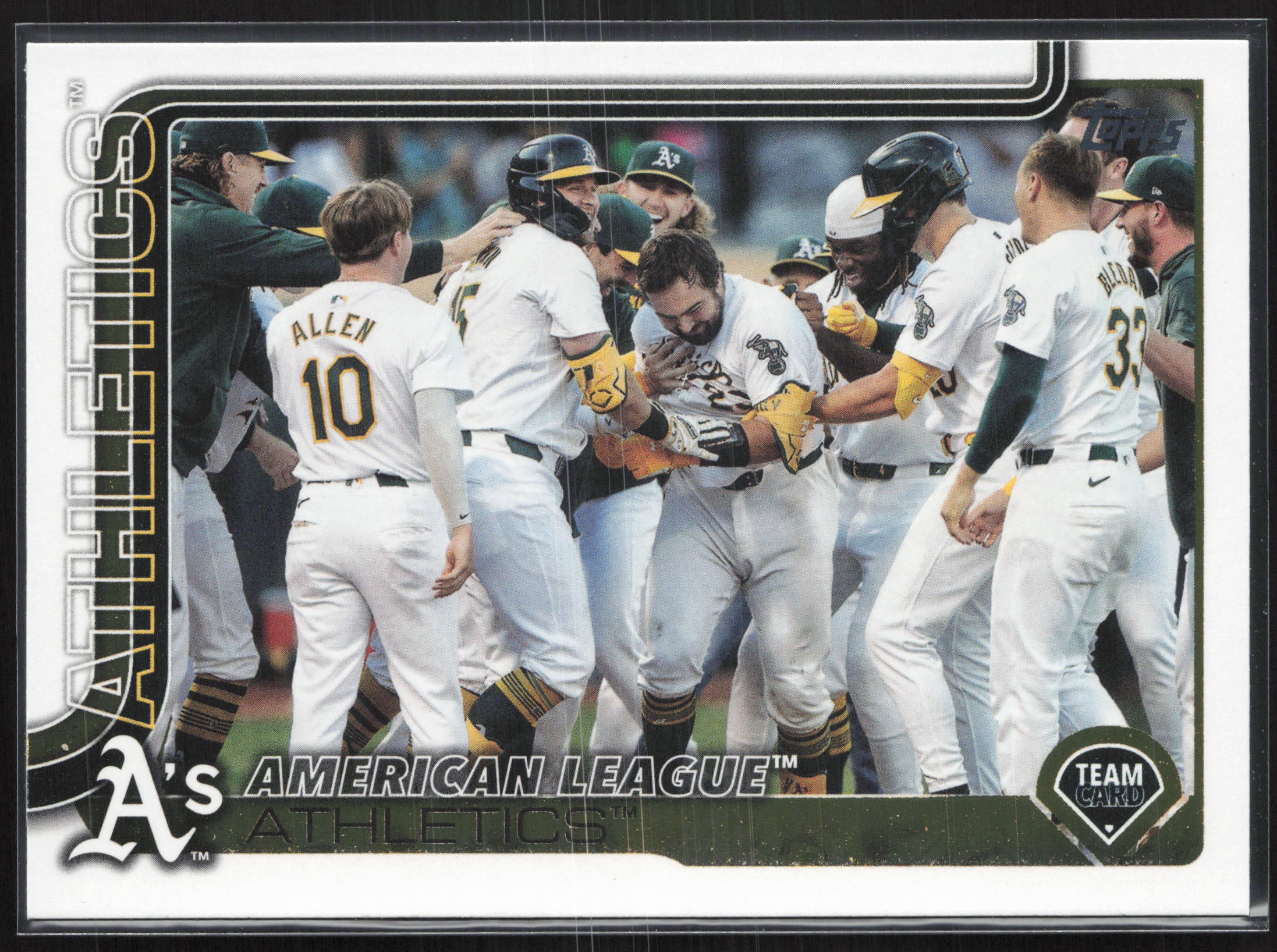 2025 Topps #594 Athletics