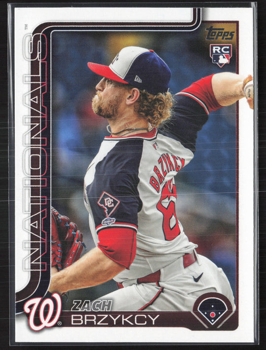 2025 Topps #411 Zach Brzykcy