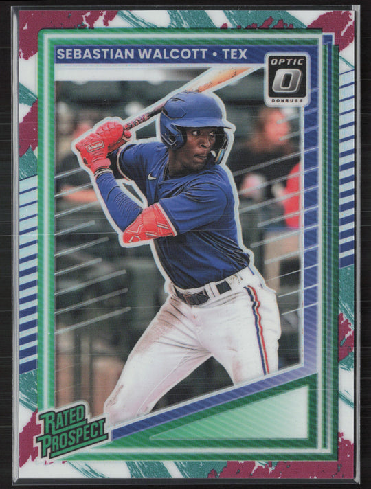 2025 Donruss #103 Sebastian Walcott Optic Jazz
