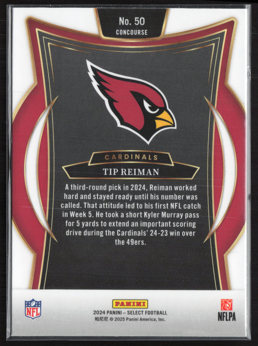2024 Panini Select #50 Tip Reiman