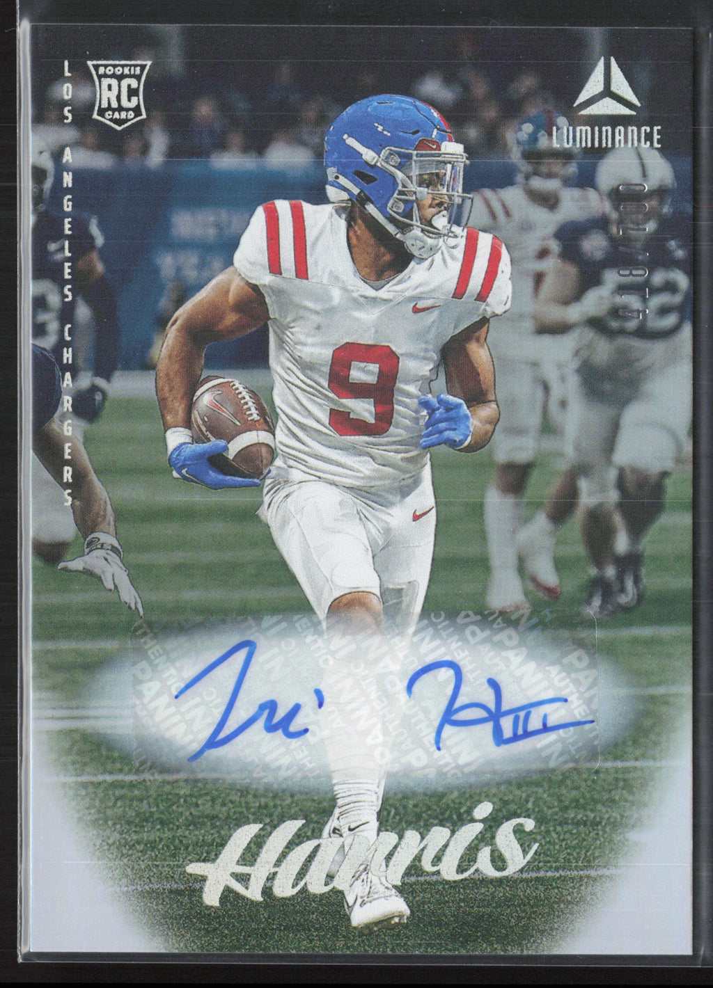 2025 Panini Luminance #124 Tre Harris Base Luminance Auto #/700