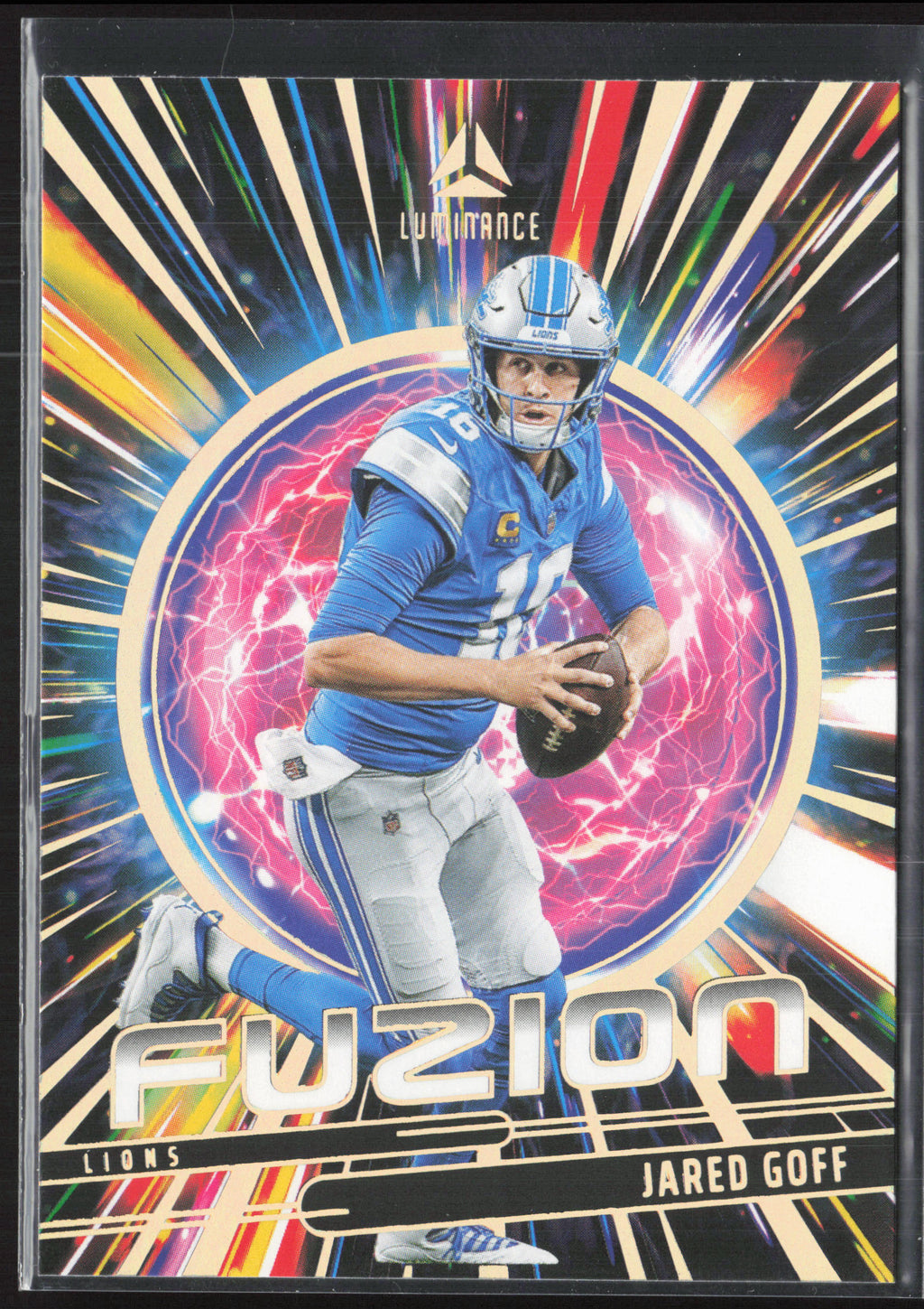 2025 Panini Luminance #2 Jared Goff Fuzion