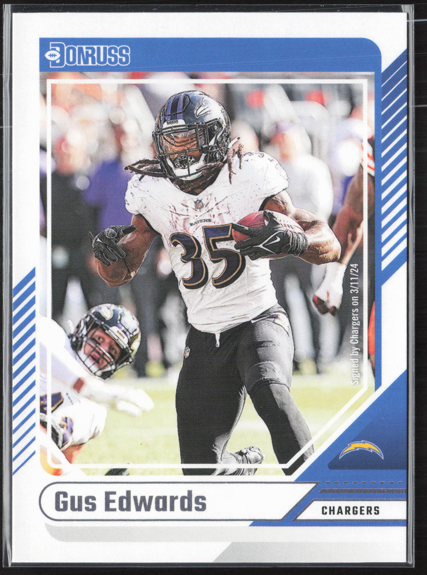 2024 Donruss #169 Gus Edwards