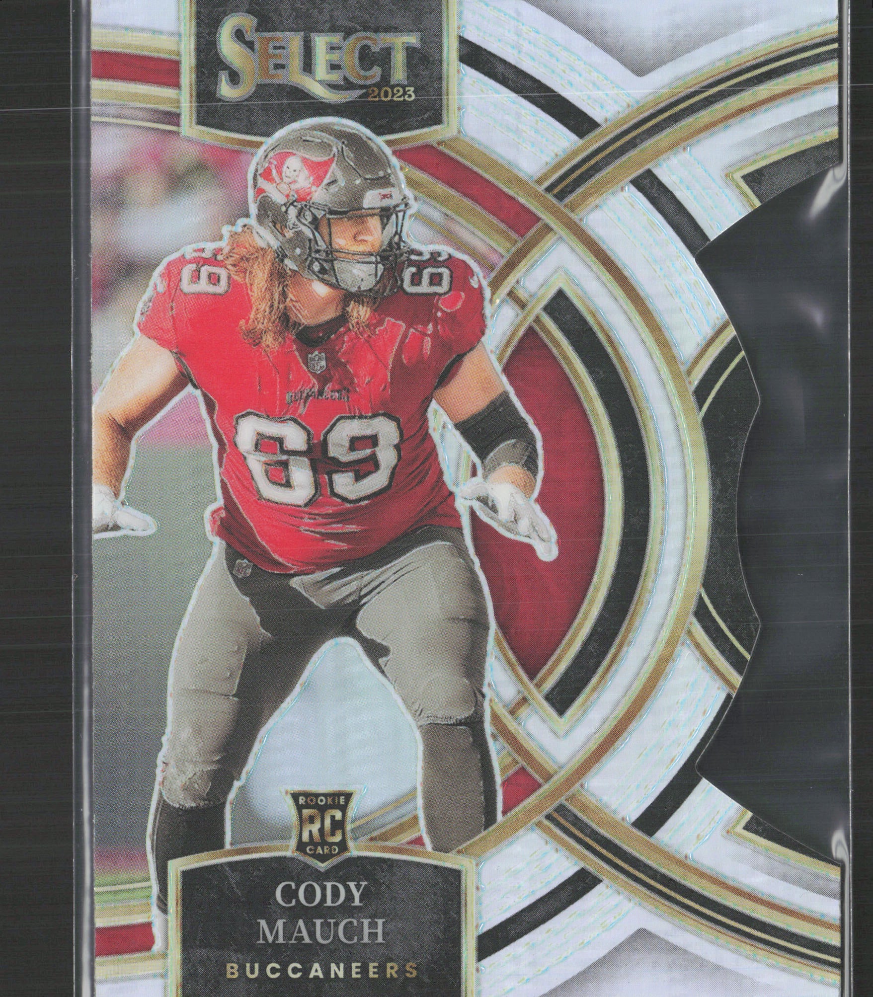 2023 Panini Select #133 Cody Mauch Silver Prizms Die Cuts