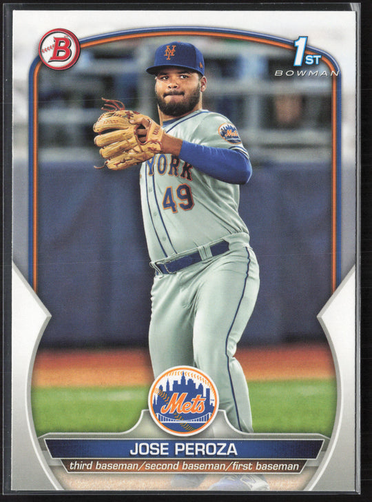 2023 Bowman #BP-149 Jose Peroza Prospects