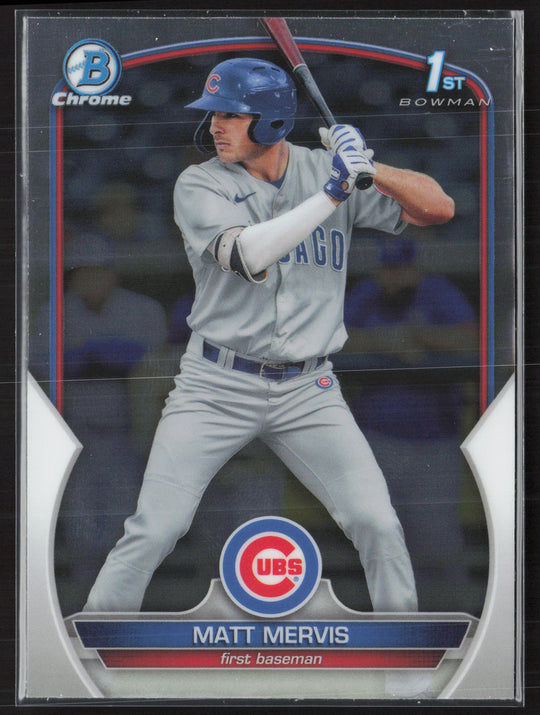 2023 Bowman #BCP-74 Matt Mervis Chrome Prospects