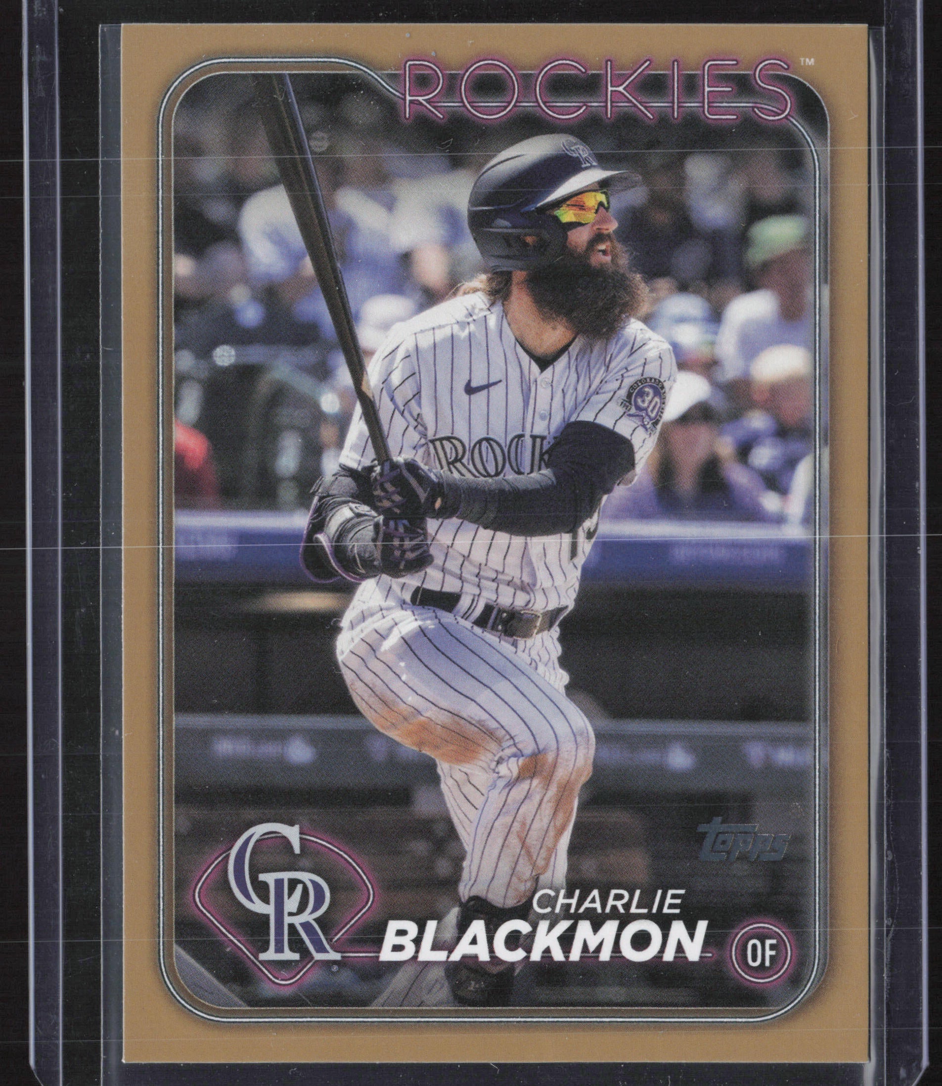 2024 Topps #431 Charlie Blackmon Gold #/2024