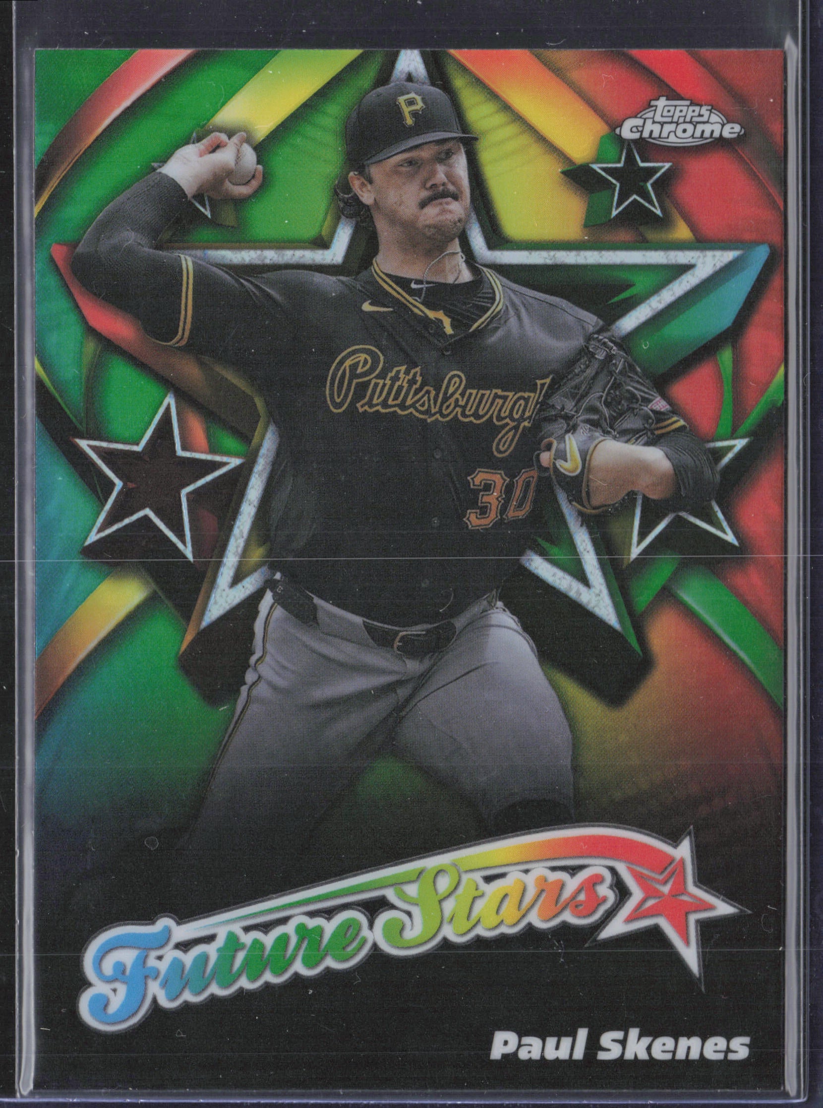 2025 Topps Chrome #FS-2 Paul Skenes Future Stars