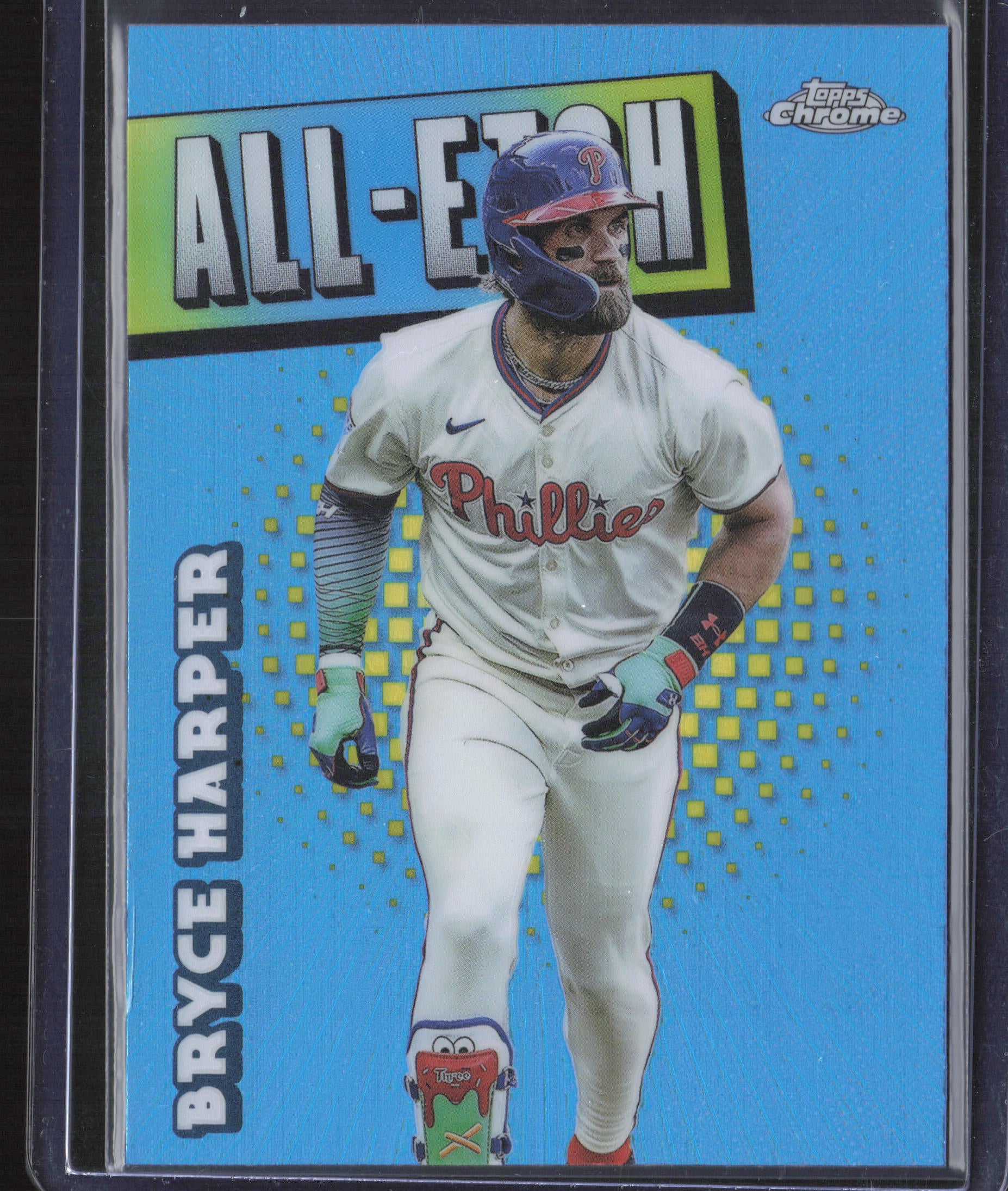 2025 Topps Chrome #CAE-7 Bryce Harper Chrome All-Etch