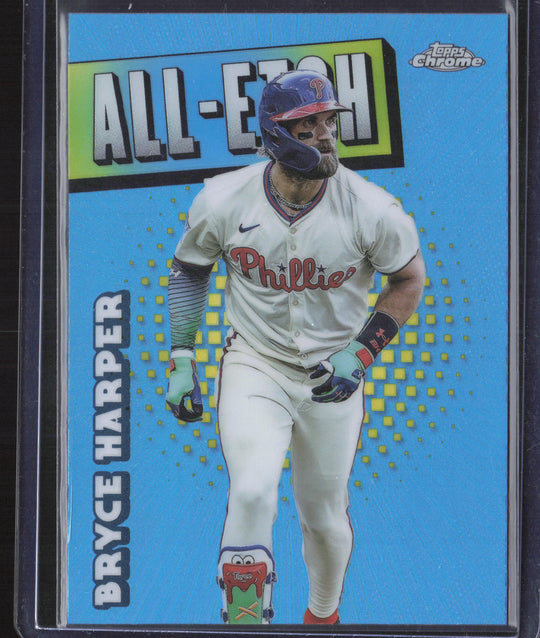 2025 Topps Chrome #CAE-7 Bryce Harper Chrome All-Etch