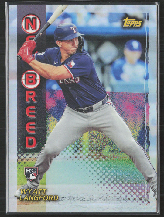 2024 Topps Archives #99NB-4 Wyatt Langford 1999 Topps Baseball New Breed