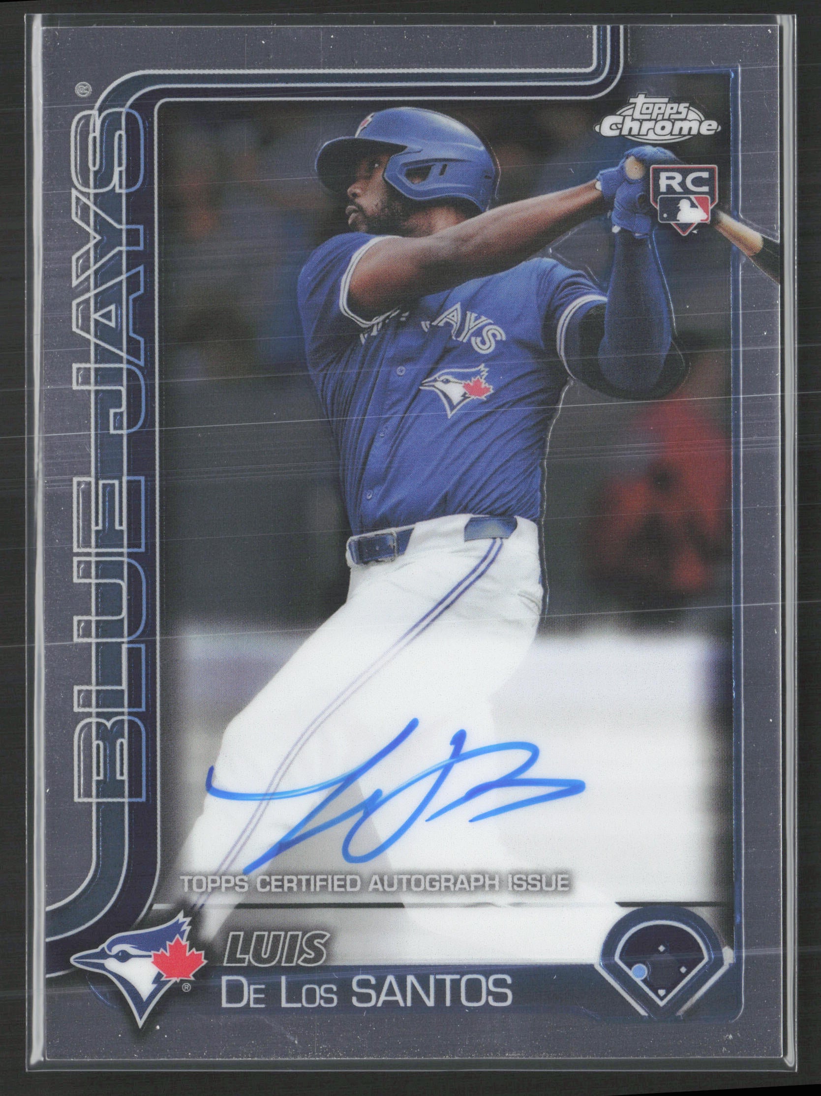 2025 Topps Chrome #RA-LD Luis De Los Santos Rookie Autographs