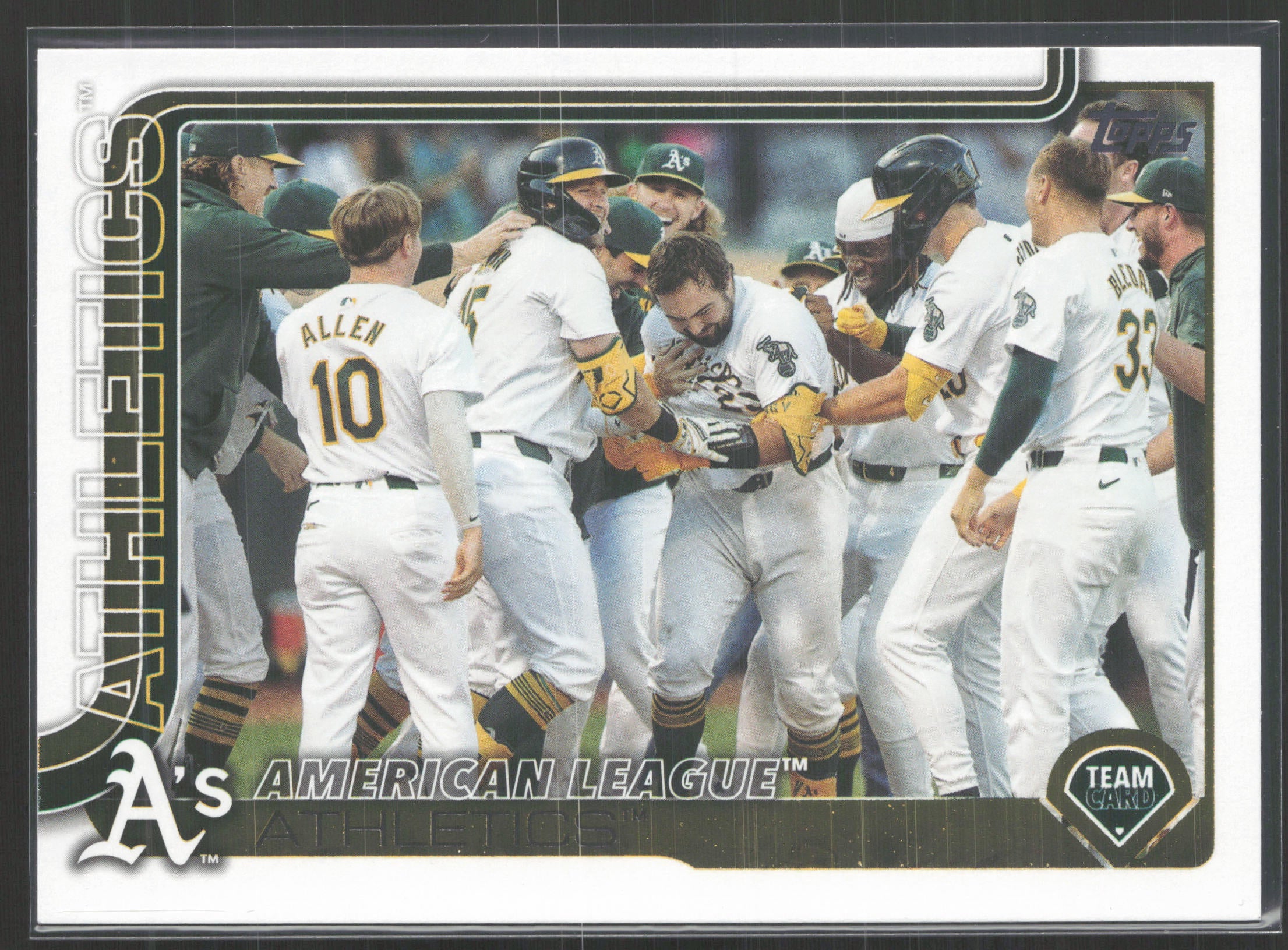 2025 Topps #594 Athletics