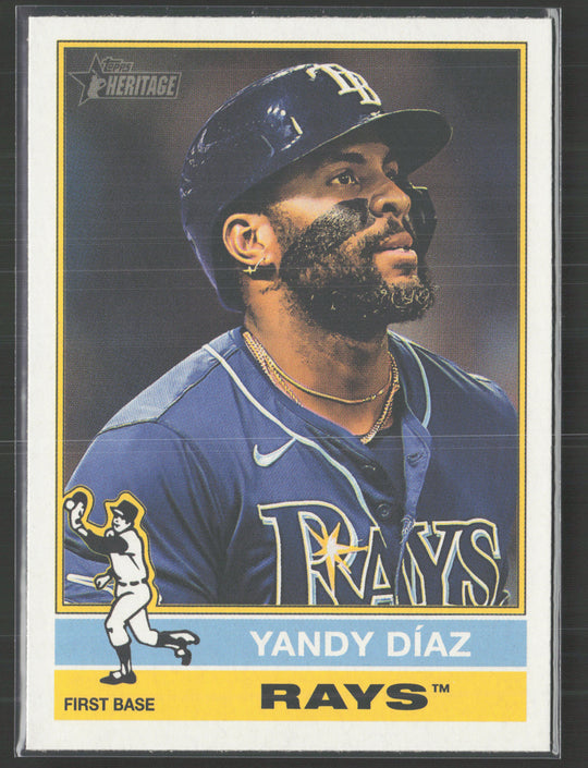 2025 Topps Heritage #215 Yandy Díaz