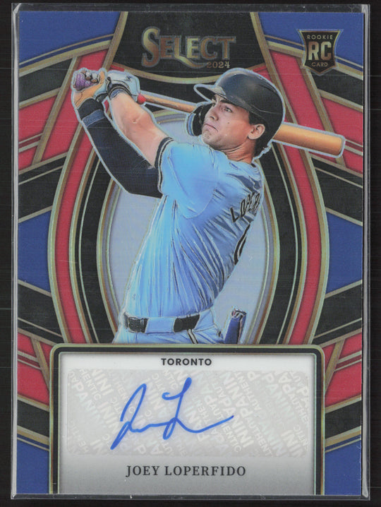 2024 Panini Select #SS-JL Joey Loperfido Signature Selections Red Prizms #/99