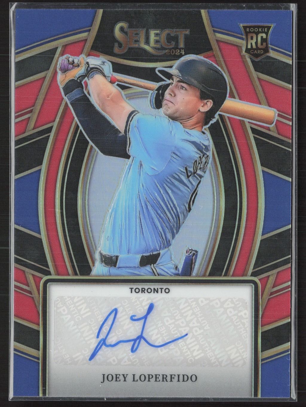 2024 Panini Select #SS-JL Joey Loperfido Signature Selections Red Prizms #/99