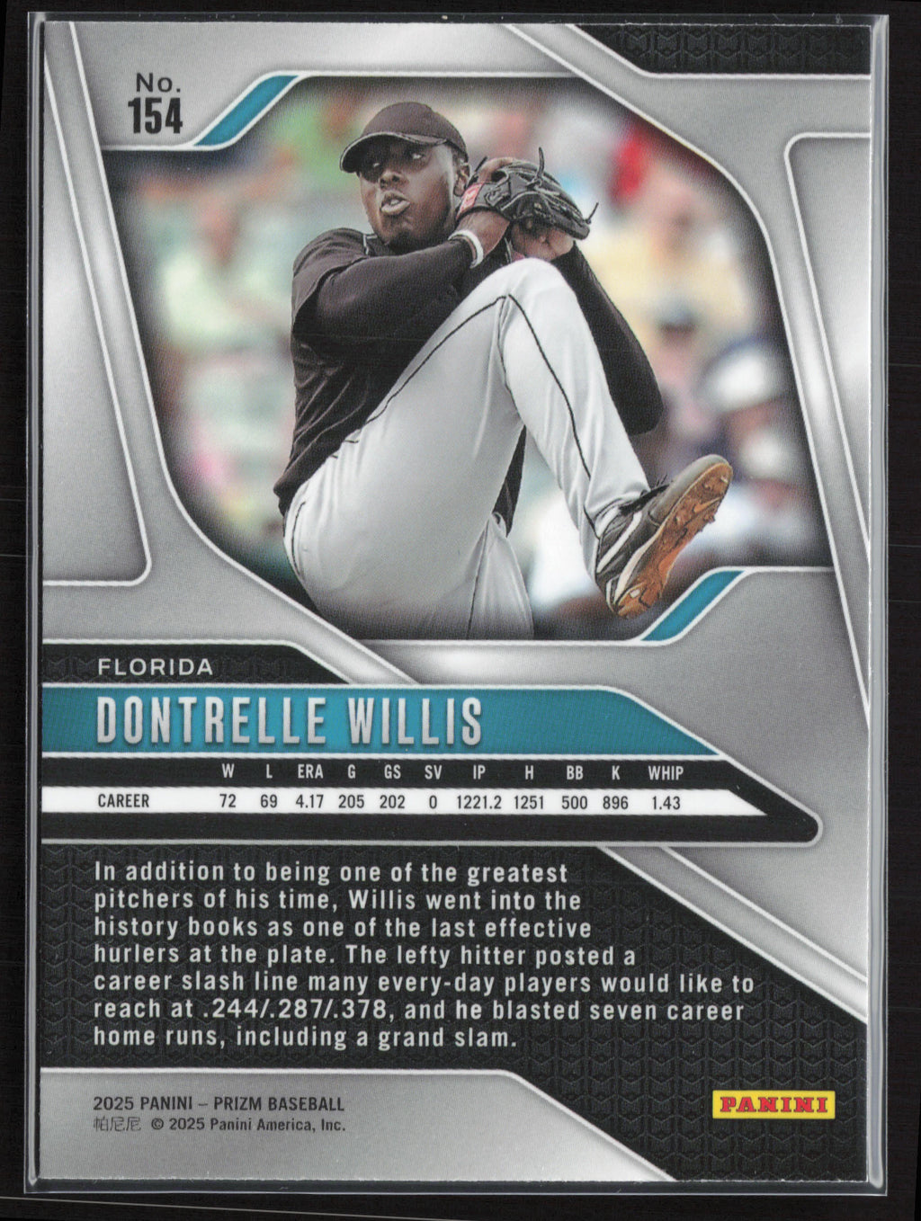 2025 Panini Prizm #154 Dontrelle Willis