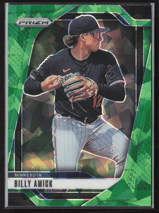 2025 Panini Prizm #56 Billy Amick Green Ice Prizms