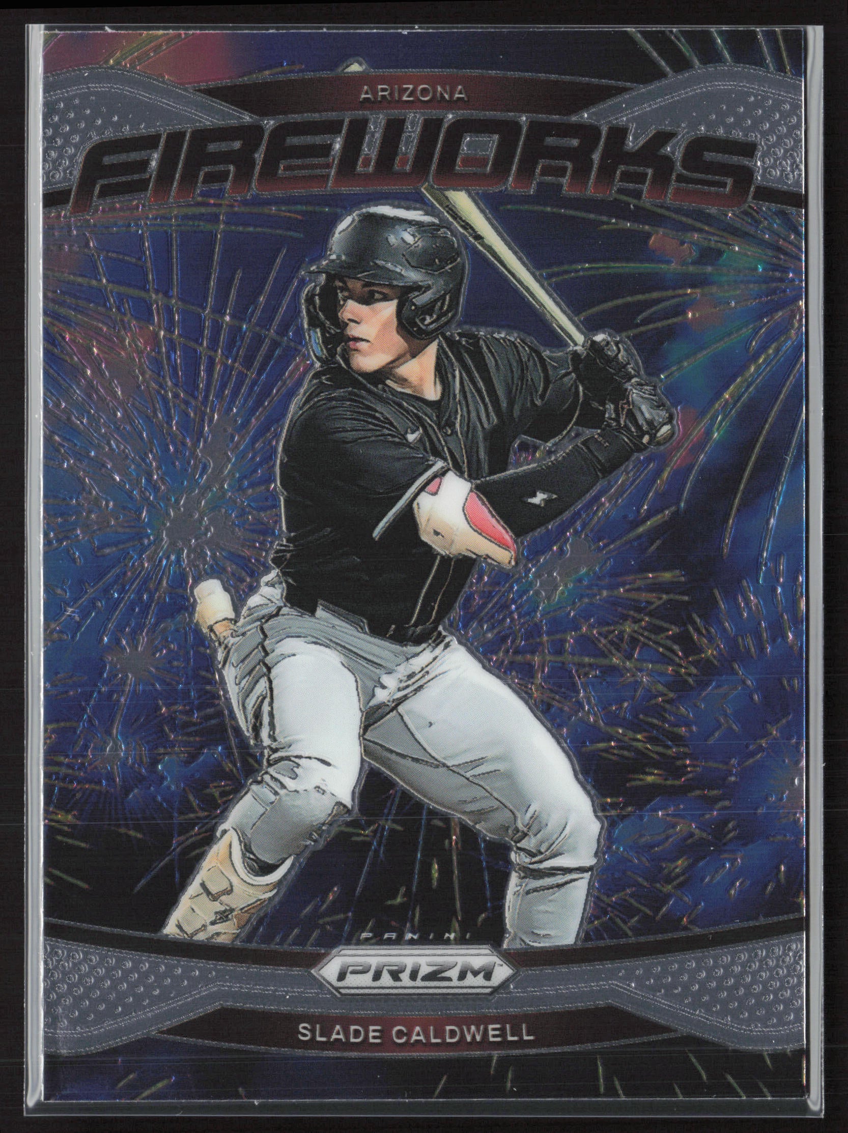 2025 Panini Prizm #15 Slade Caldwell Fireworks