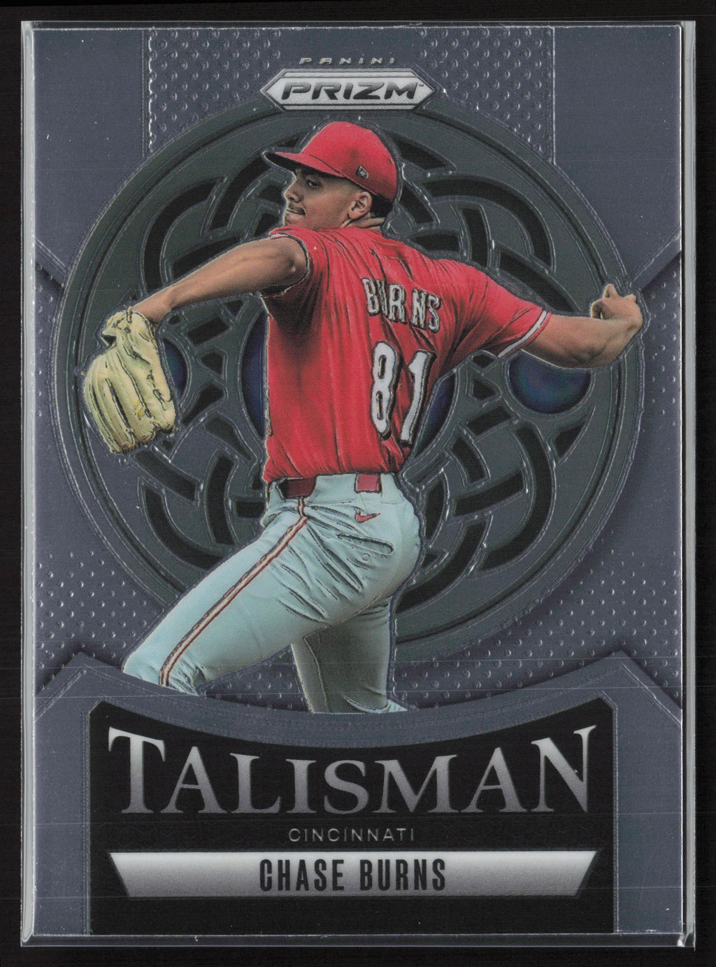 2025 Panini Prizm #24 Chase Burns Talisman