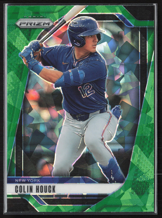 2025 Panini Prizm #226 Colin Houck Green Prizms