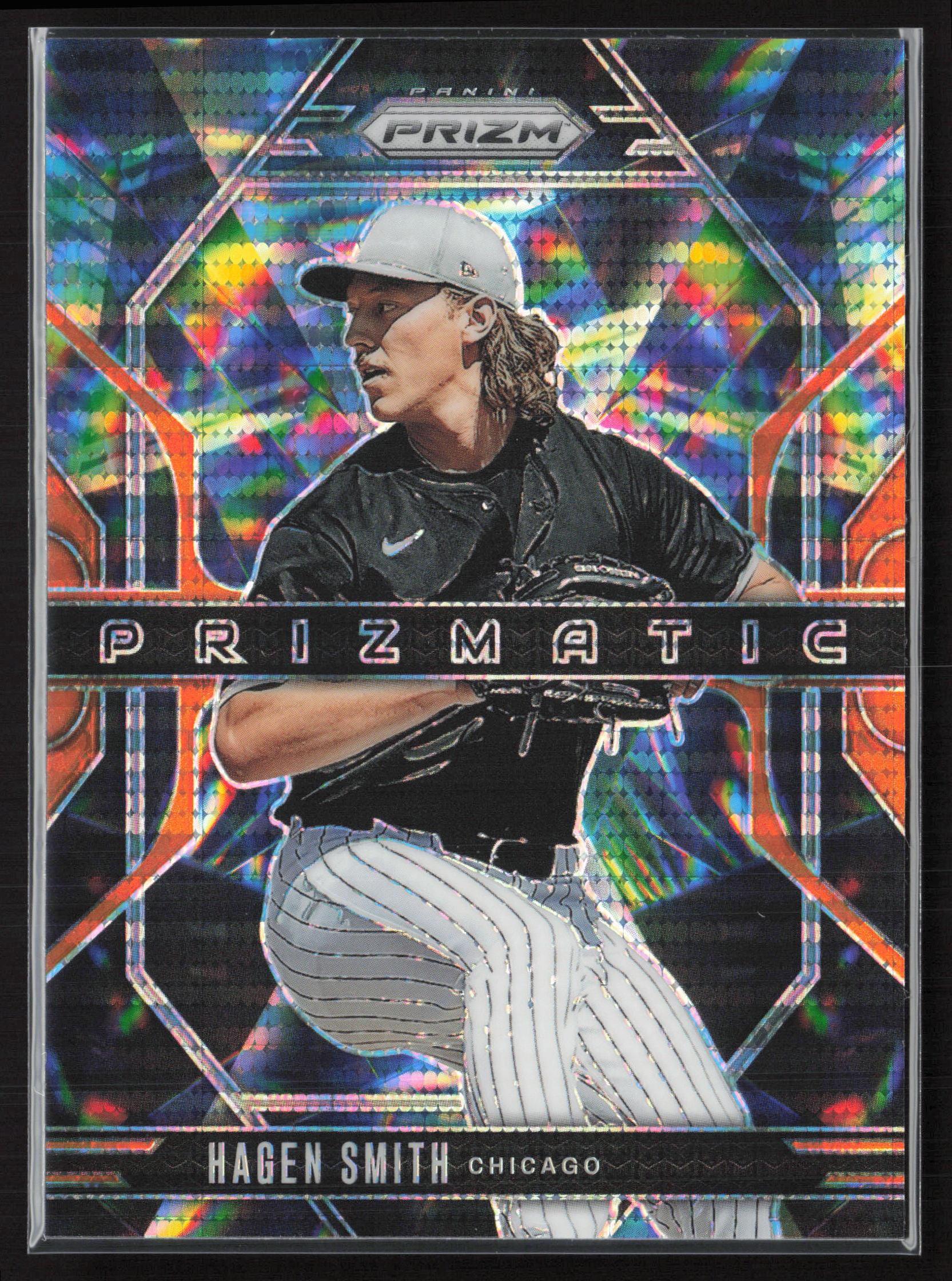 2025 Panini Prizm #18 Hagen Smith Prizmatic Orange Prizms #/399