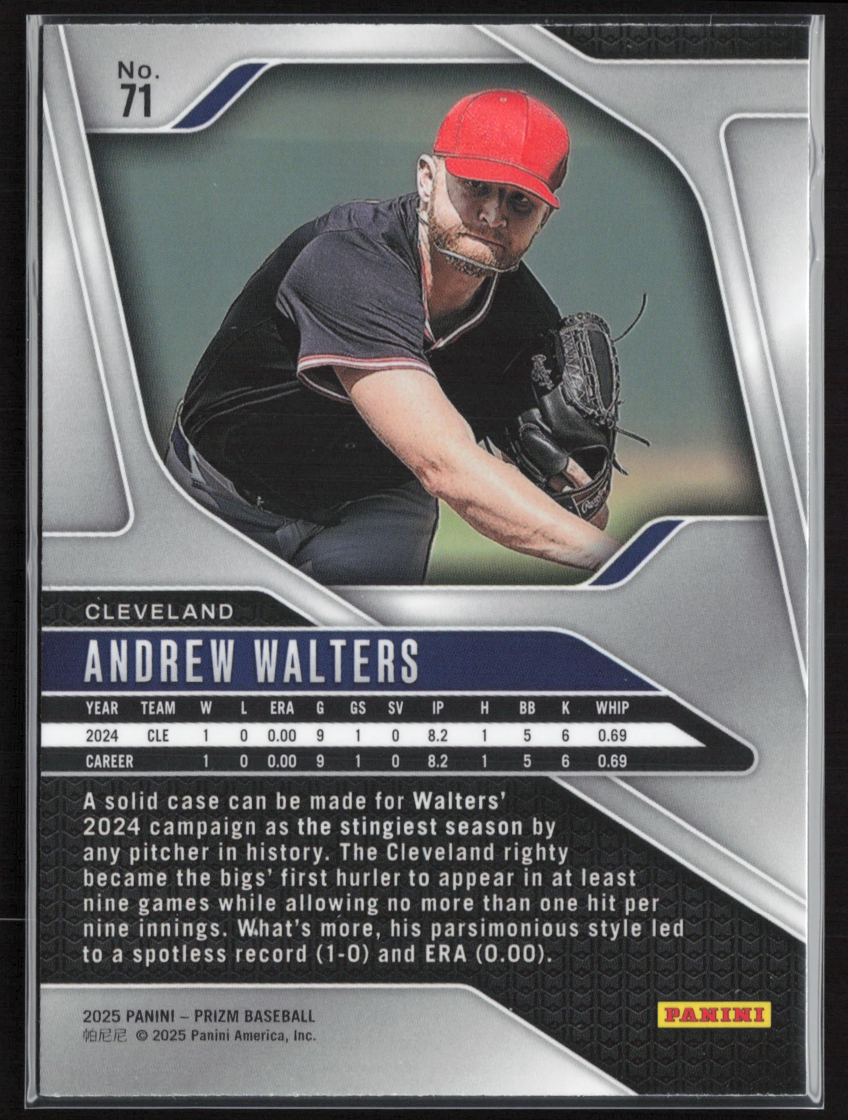 2025 Panini Prizm #71 Andrew Walters